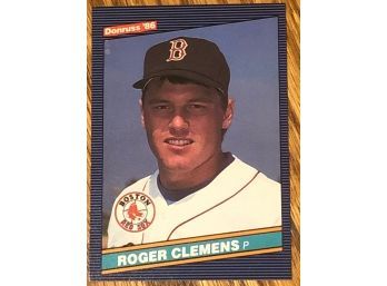 Roger Clemens 1986 Donruss Baseball Card