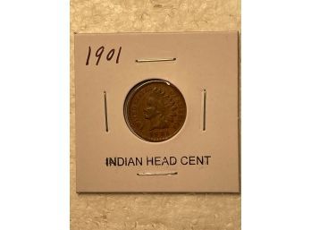 Indian Head Cent 1901