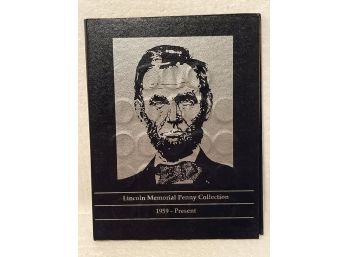 Lincoln Memorial Penny Collection Booklet 1959 - Present