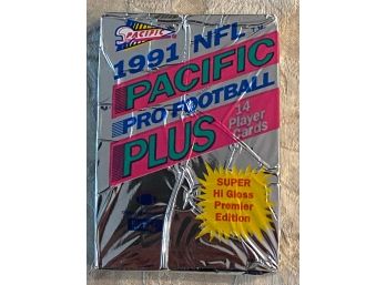 1991 NFL Pacific Pro Football Wax Pack