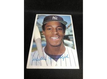 1981 Topps Willie Randolph Glossy Photo Card