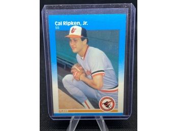 1987 Fleer Baseball Card Cal Ripken