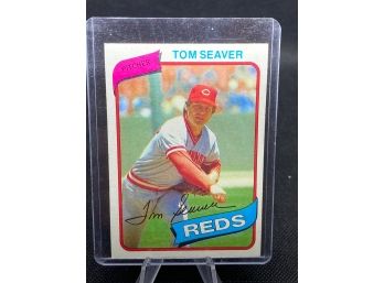 1980 Topps Baseball Card Tom Seaver