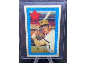 1971 Kelloggs 3D Baseball Card Robert Robertson