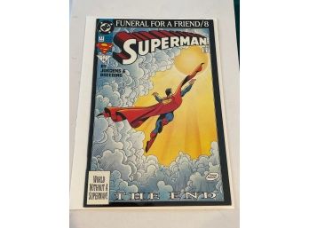 SUPERMAN NO.77 FUNERAL FOR A FRIEND/8 THE END NO.10 MARCH 1993 DC COMICS BOOK