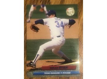 1992 Fleer Ultra HOF Nolan Ryan Baseball Card