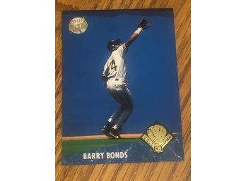 1992 Fleer Ultra Barry Bonds Baseball Card