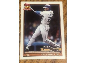 1991 Topps HOF Ken Griffey Jr.  Baseball Card
