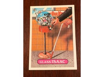 Garbage Pail Kids Glass Issac
