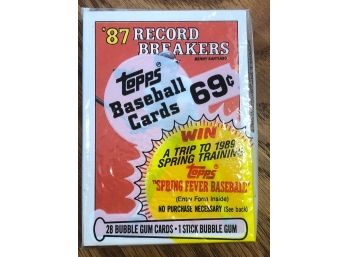 1988 Topps Cello Unopened