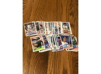 Lot Of (50)1985 Topps Baseball Cards, Some Hall Of Famers Included!