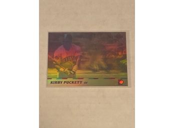 Hologram Baseball Card Kirby Puckett