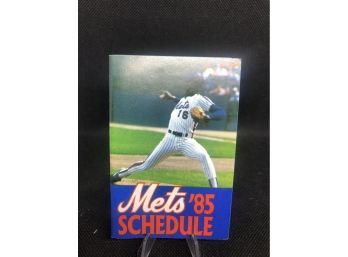 1985 Mets Schedule