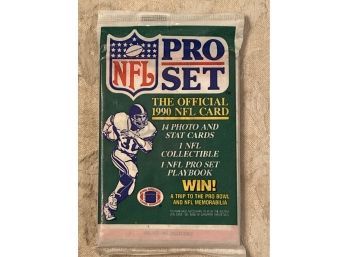 1990 Pro Set Football Series 1 Wax Pack
