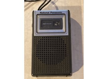 Vintage National Panasonic Transistor Radio