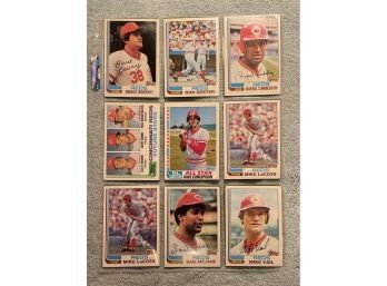1982 Topps Assorted Baseball Cards - 18 Cards