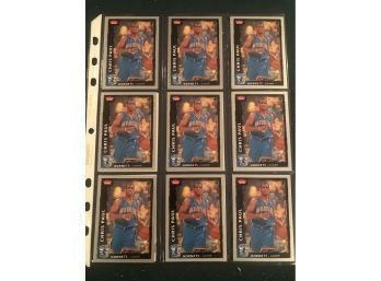 Lot Of 17 Chris Paul Cards