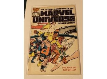 Official Handbook Of The Marvel Universe Deluxe Edition Comic Book #10