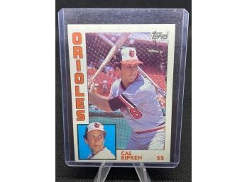 1984 Topps Baseball Card Cal Ripken