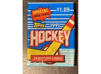 1991 Topps Hockey Unopened  Pack