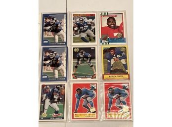 Giant Star Players Lot Of 9 Cards