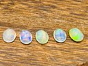 Set Of 5 Oval Ethiopian Opals - Minimum 1.00ct