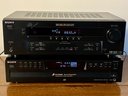 2 Piece Set - Sony Digital Audio Video Control Center With Sony 5 CD Changer