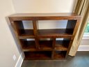 Tall Dark Wood Stained HEAVY Book Case