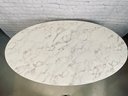 Knoll Style Oval Marble Top Tulip Table By Modway Inc.