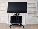 Samsung UN65AN8000FXZA 65' Smart TV With Adjustable Height Rolling Stand & Shelf