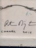 Signed Peter Dayton Lacquer & Paint Over Wood Original Artwork - Chanel 2016