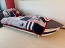 Pair Of Pottery Barn Speedboat Trundle Beds With 2 Storage Areas