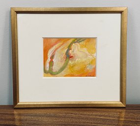 Framed Signed William Scharf - 'The Sphinxes Light The Wind' - 1962