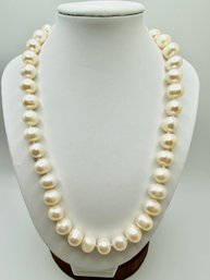 Strand Of White Pearls - 18 Inches