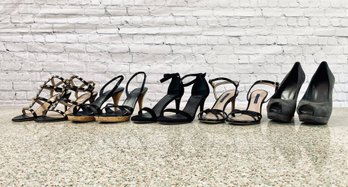 Collection Of Stuart Weitzman And Valentino Strappy Heels - 36 And 36.5