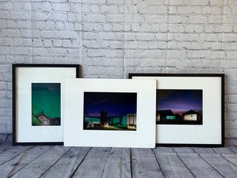 Trio Of Paula Kelly Long Exposure Photos - Two Framed, Two Signed
