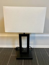 Single Modern Black Metal Table Lamp