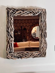 Driftwood Hanging Mirror