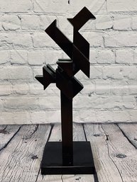 Gavin Zeigler Abstract Modern Bronze Sculpture - Signed