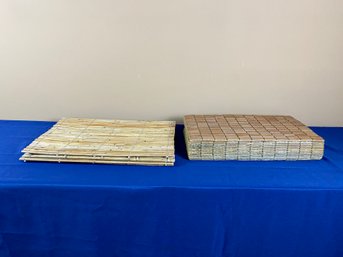Large Collection Of Wood Placemats