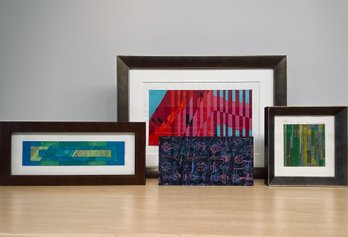 Collection Of Three Framed Signed Gavin Zeigler  Works