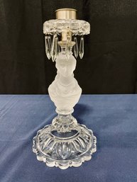 Baccarat Decorative Candleholder With Crystals