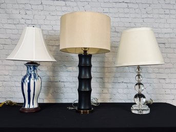 Assortment Of Four Lamps