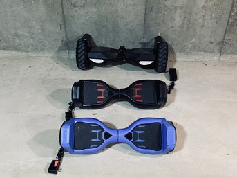 Set Of 3 Swagtron Hoverboards