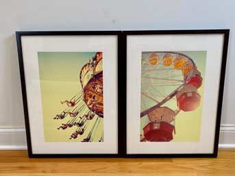 Pair Of Framed Carnival Unsigned Photos