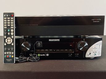 Set Of Stereo Equipment - Marantz Receiver And Episode Amp