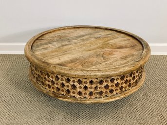 West Elm Round Wood Table