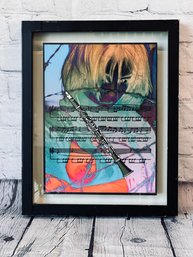 Unsigned Shadow Box Framed Print On Paper With Board Backing
