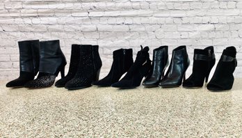 Collection Of Designer High Heel Booties - Size 36.5