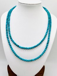 32' Turquoise Necklace